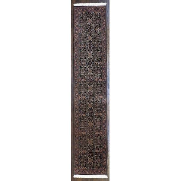 Wahi Rugs Hand Knotted Fine Traditional Mir 2'6"x12'0" Bed Bath